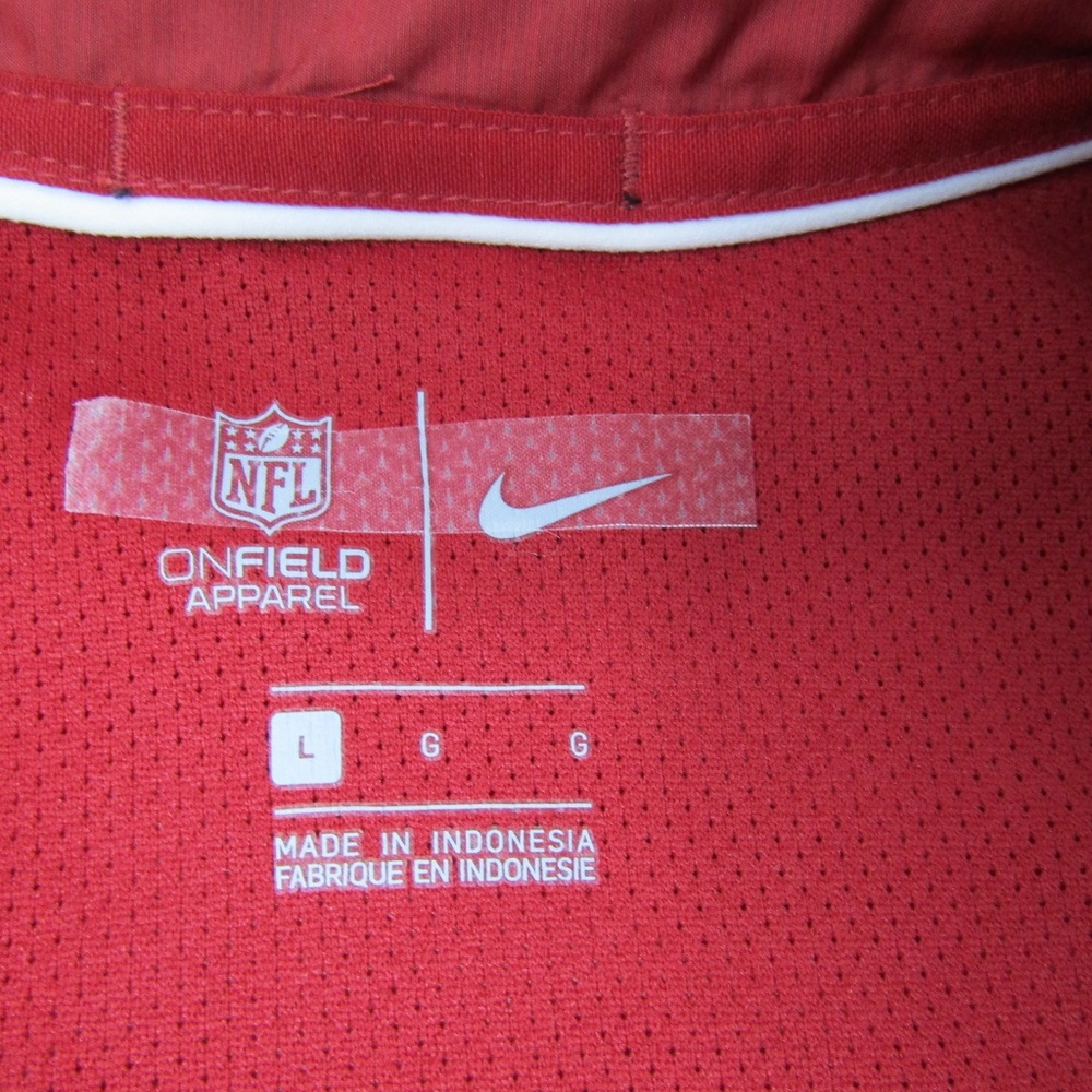 Nike Arizona Cardinals Sideline Vinted Jacket Sz L - Picture 4 of 6